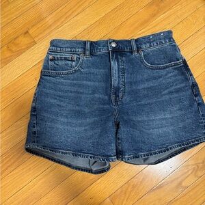 Madewell Dark Blue Jean Shorts